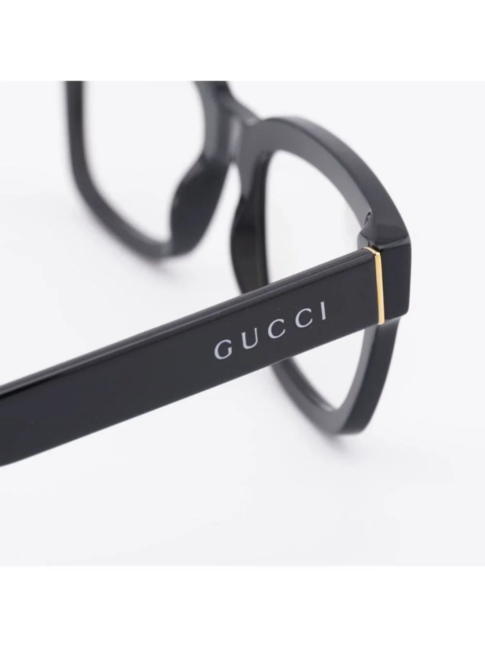 Gucci GG1138S 001 Sunglasses Black Square Frame, Clear to grey Photochromic Lens